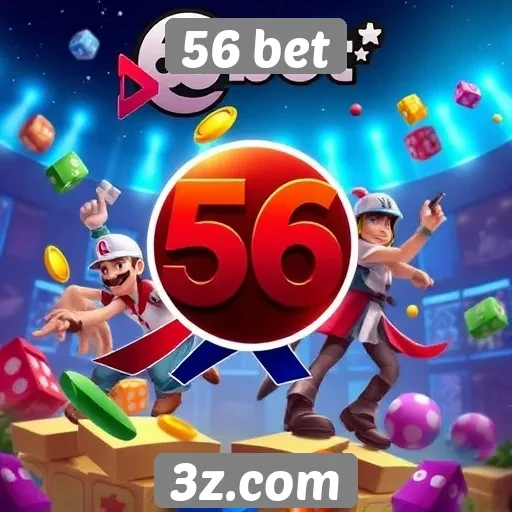 Variedade de jogos oferecidos pelo 56 bet